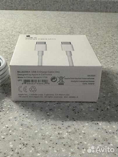 Кабель Apple USB C для зарядки