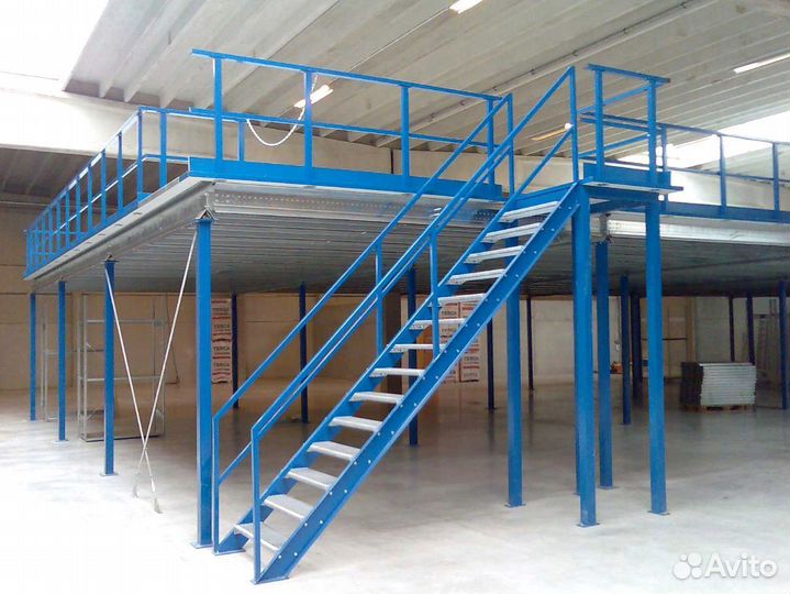 Мезонин для складских помещений