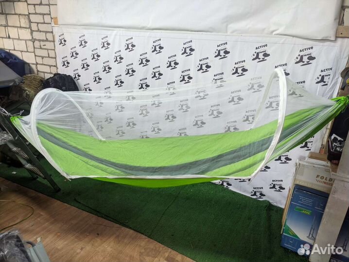 Гамак с москитной сеткой