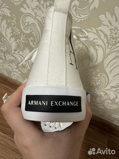 Кеды armani exchange