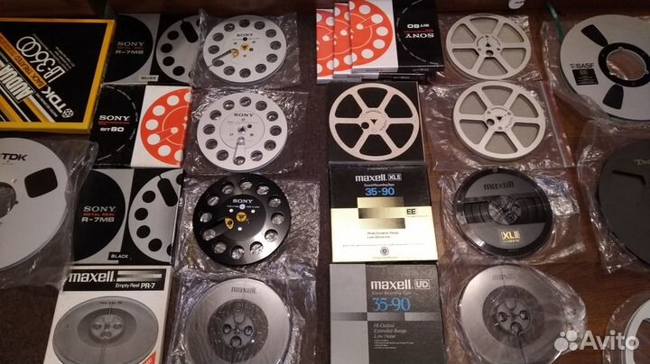 Teac pioneer akai basf tdk sony nab наб катушка