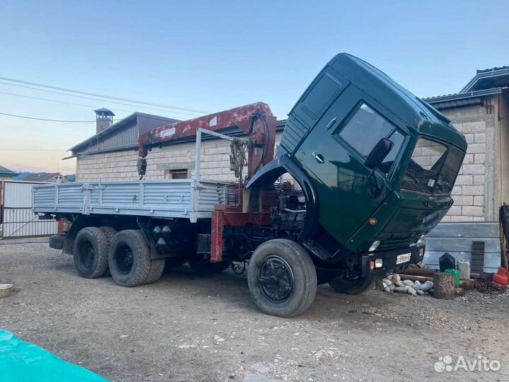 КамАЗ 35320 с КМУ, 1987