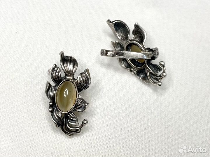 Серебряные серьги