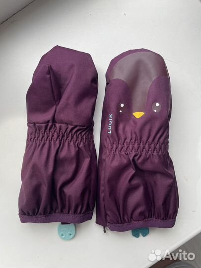 Варежки краги decathlon 12-18 месяцев