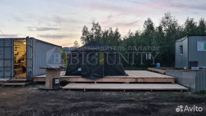 Палатка Армейская до 70 человек вместительностью