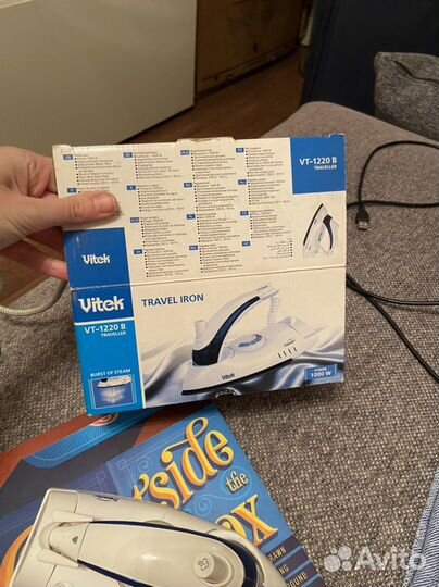 Утюг дорожный vitek