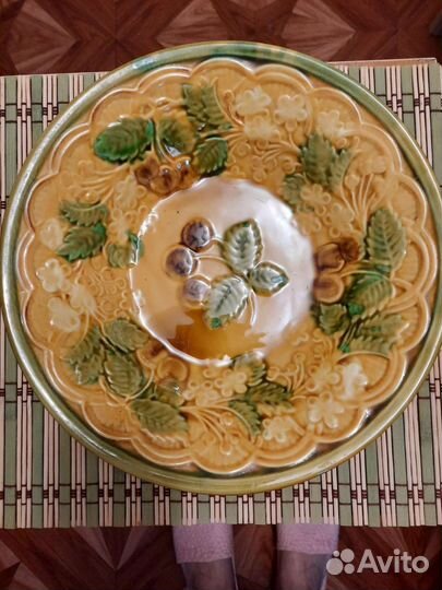 Блюдо керамика СССР