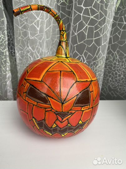 Стекло витражное «Тыква»