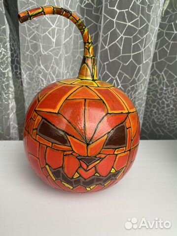 Стекло витражное «Тыква»