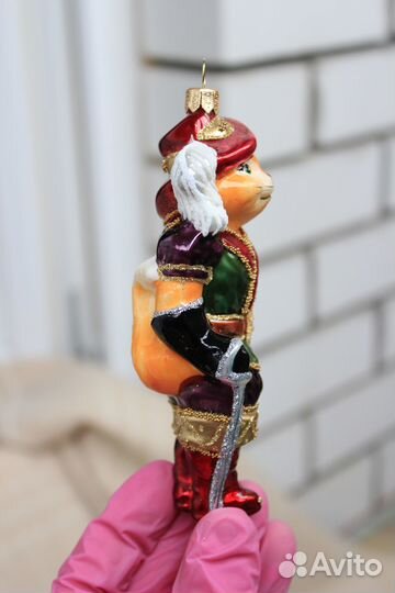 Елочные игрушки irena Кот в сапогах