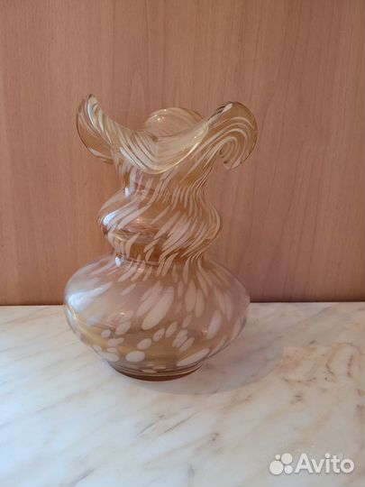 Ваза СССР стеклянная