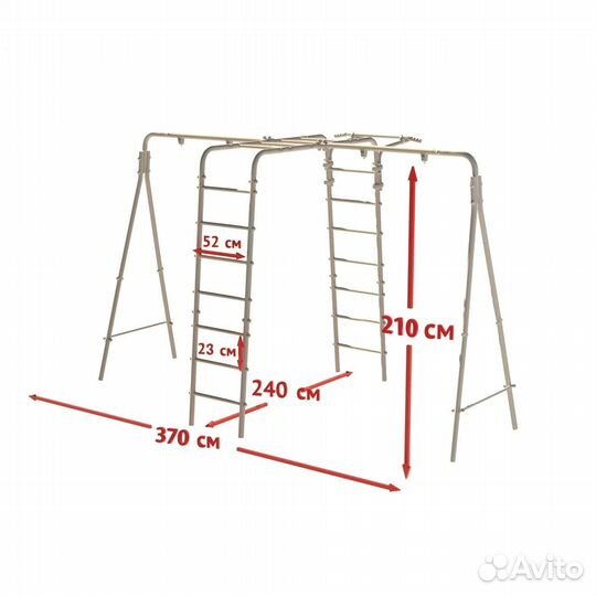 Качели каркас для дачи