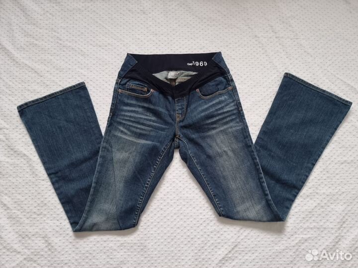 Новые джинсы клеш для беременных GAP 40 42 XS