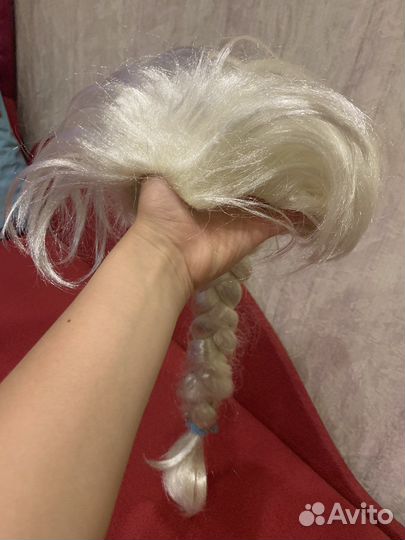 Парик Эльзы детский холодное сердце