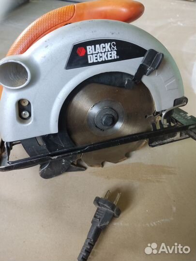Пила дисковая Black&Decker CD 601