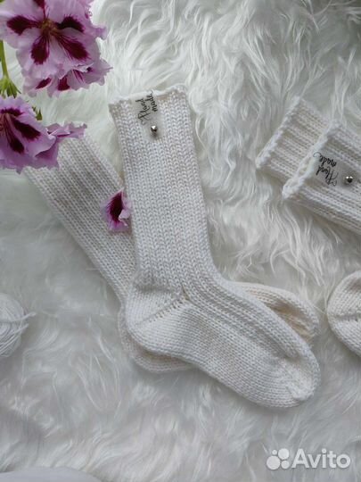 Шерстяные носки детские