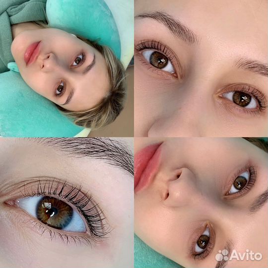 Ламинирование ресниц окрашивание ботокс