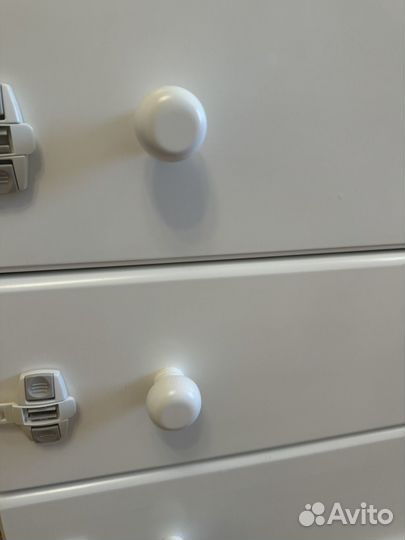 Комод пеленальный столик Гандылян Аистенок Белый