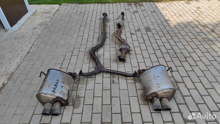 Выхлоп Subaru Impreza WRX седан сток