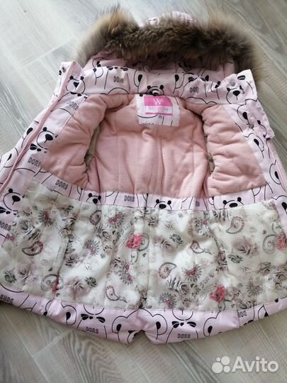 Зимний комбенизон для девочки 2шт.+осений +обувь