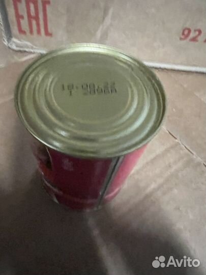 Свинина тушеная гост 1 сорт Снов