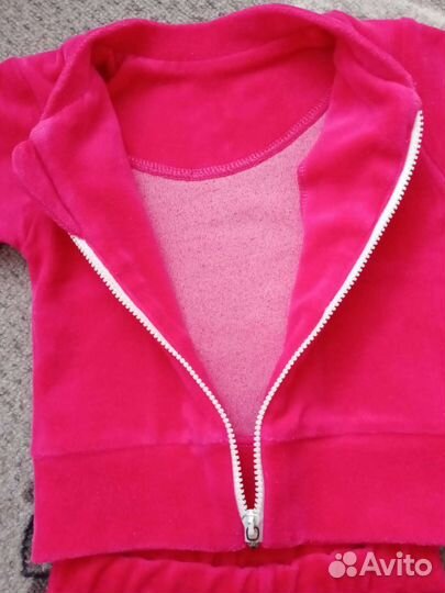 Вельветовый костюм для девочки