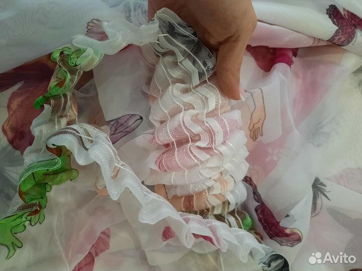 Тюль в детскую бу