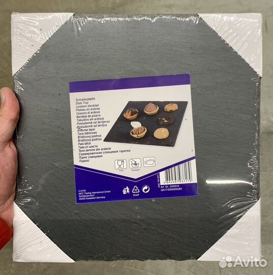 Природный английский камень сланец для сервировки