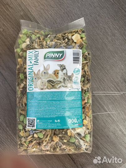 Корм для шиншилл Италия