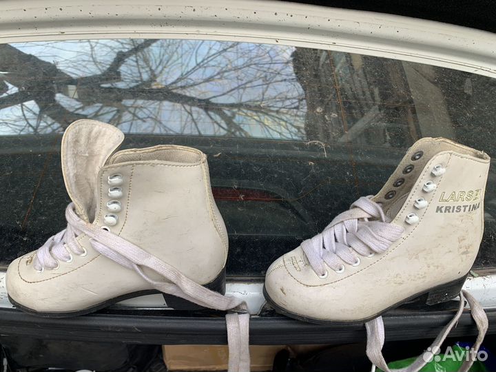 Детские фигурные коньки в хорошем состоянии