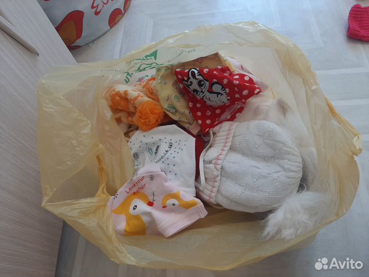 Детские вещи пакетом для девочек до 2 лет