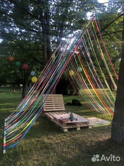 Летний праздничный шатер