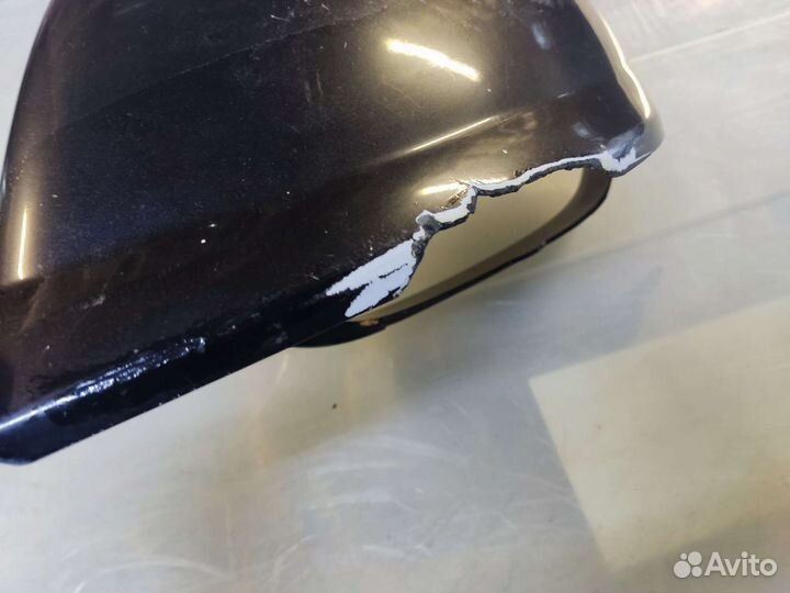 Корпус зеркала левый черный дефекты VW Туарег GP