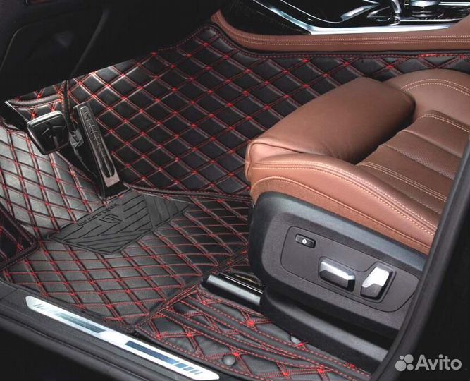 3D Коврики BMW Салон Багажник Экокожа