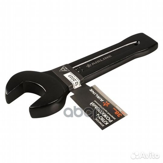 Ключ рожковый ударный односторонний 38мм atak106