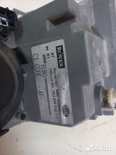 Продам корпус фары левый rover 75