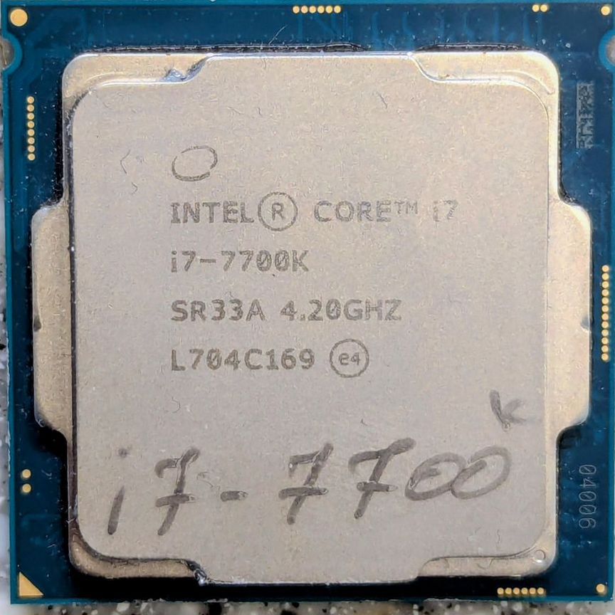intel core i7 7700k - Купить процессор для ПК 🖥 во всех регионах