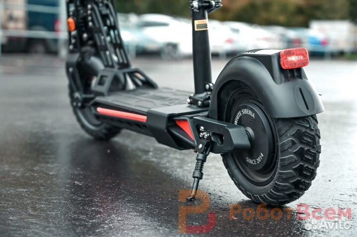 Электросамокат White Siberia taiga 3 1000W Ferrari