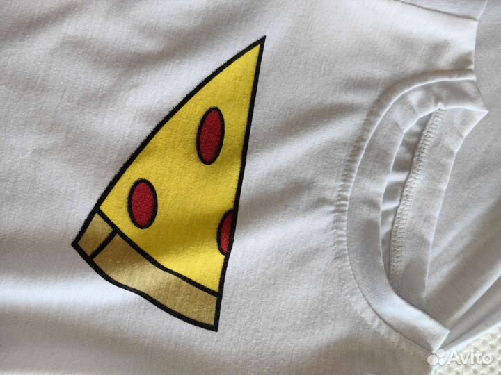 2 футболки family look pizza