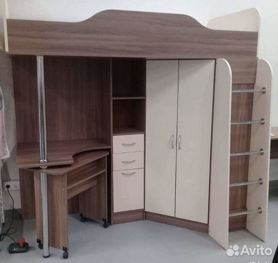 Двухъярусная кровать бу