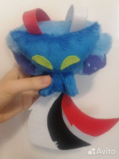 Игрушка мягкая синий кот