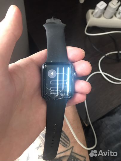 Часы apple watch 3 42mm на запчасти