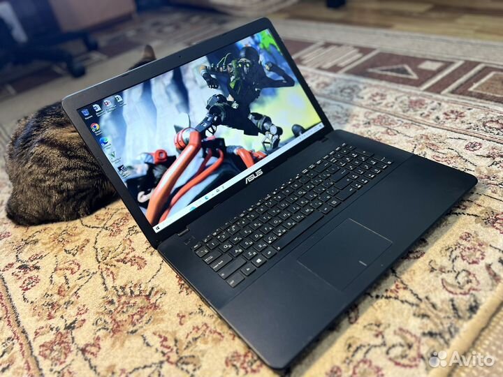 Игровой Ноутбук 17,3 Asus i5-4210u/GeForce 820 2гб