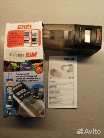 Автоматическая кормушка для рыб eheim