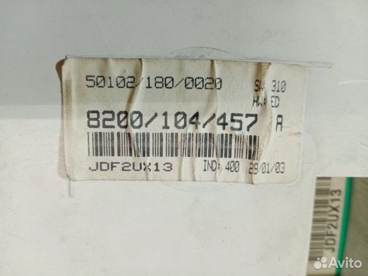 Панель приборная (щиток приборов) Renault Symbol