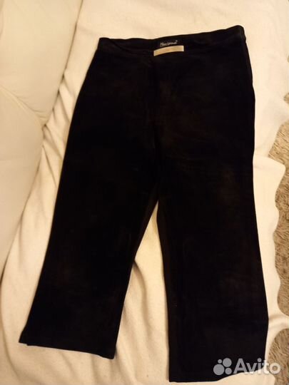 Бриджи из натуральной замши