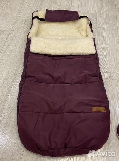 Конверт в коляску и муфта Markus нат.овчина