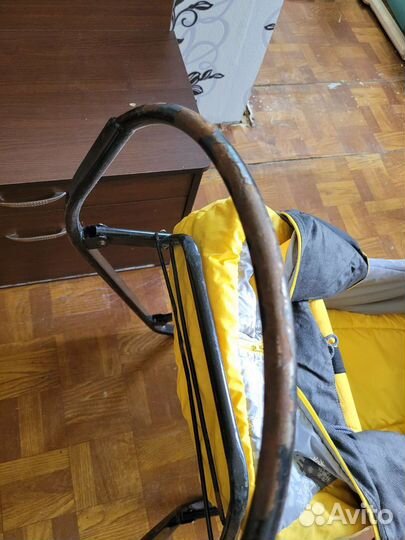 Детские санки коляска