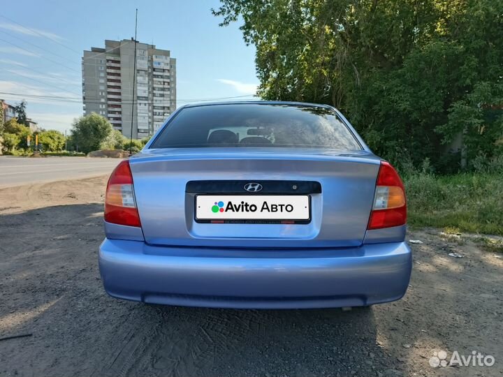 Hyundai Accent 1.5 МТ, 2004, 215 820 км