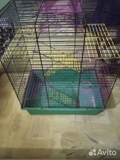 Продам клетки для грызунов трехэтажная